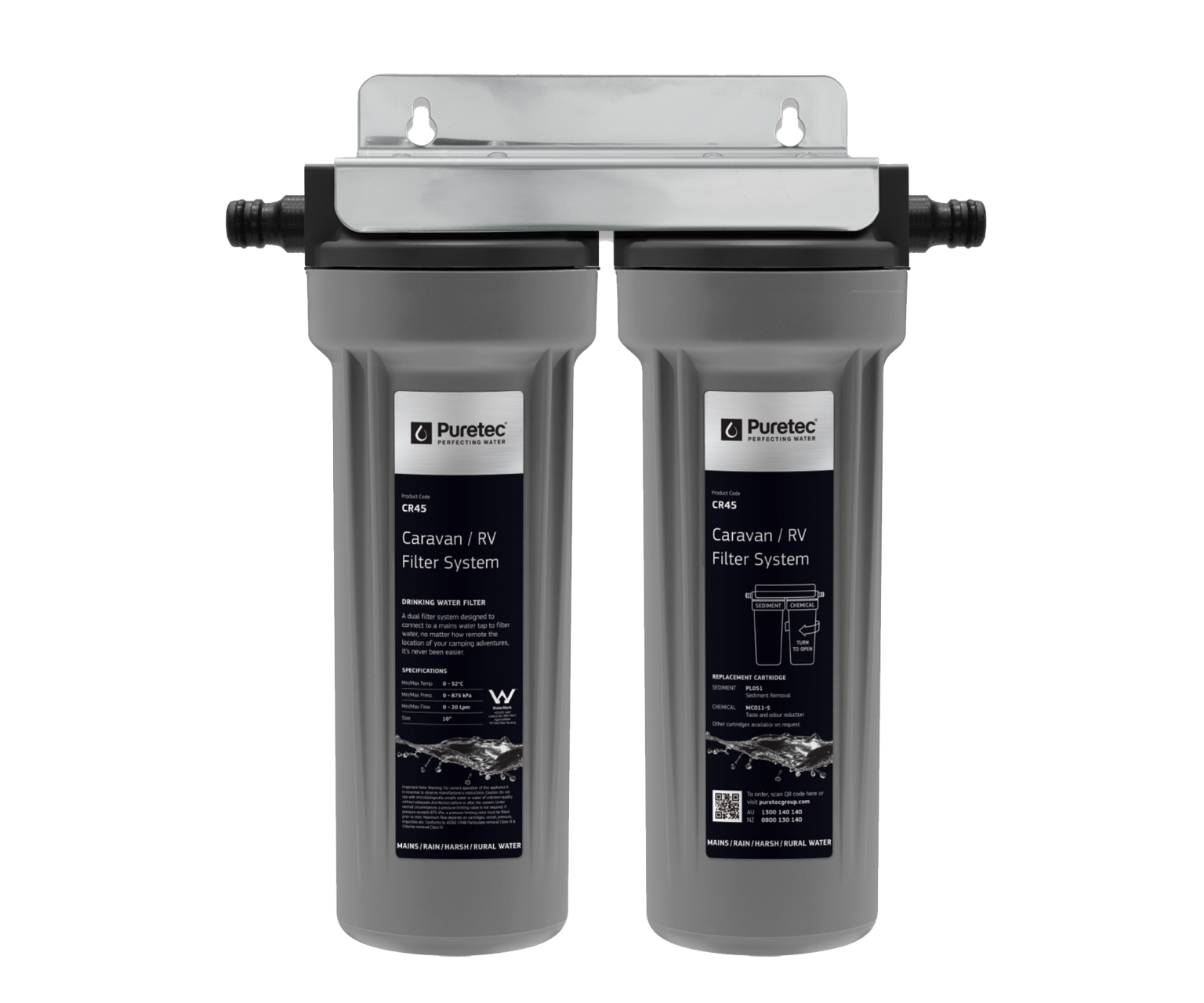 Puretec CR45 Caravan/RV Filter System NCE Your RV Specialist RV