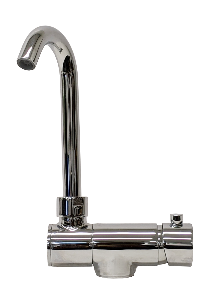 Fold Down Hot/Cold Water Faucet NCE Your RV Specialist RV Products